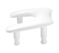 Portatile Manicure Hand Rest, Professional Manicure Table Arm Rest, 3 Gears Adjustable Hand Support, Lightweight Nail Salon Hand Rest 16,93 x 10,94 x 4,92" for Beginners, Professional (White)