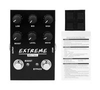 Portatile Metalli Pesanti Distorsione Chitarra Effetto Pedale Effetti Chitarra Effector Digital Delay Accessorio Per La Pratica