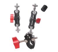 Portatile Metallo Morsetto Montaggio 24 centimetri Impugnatura Regolabile 1/4 Adattatore a Vite Per Action Camera Telefono Treppiede Luce Stand Attrezzature Action Camera Accessori Morsetto