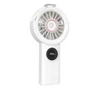 Portatile Misting Fan, Handheld Cooling Device, 100 Speed Quiet Fan, Batteria ricaricabile Powered, per la casa camera da scuola desk viaggio all'aperto campeggio caldo weather personal