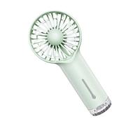 Portatile Misting Fan, Handheld Ricaricabile Spray Fan, 3 Speed Personal Cooling Device with Fine Mist, Usb Powered Cooling Pad for Travel, Outdoor, Hot Weather Relief