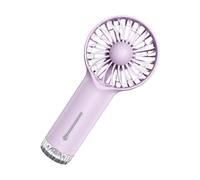 Portatile Misting Fan, Handheld Ricaricabile Spray Fan, 3 Speed Personal Cooling Device with Fine Mist, Usb Powered Cooling Pad for Travel, Outdoor, Hot Weather Relief