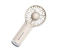 Portatile Misting Fan, Handheld Ricaricabile Spray Fan, 3 Speed Personal Cooling Device with Fine Mist, Usb Powered Cooling Pad for Travel, Outdoor, Hot Weather Relief