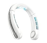 Portatile Neck Fan 5 Speeds Foldable USB Ricaricabile Con Display Travel