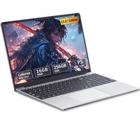 Portatile PC 15,6 Pollici, Notebook 16GB RAM SSD 512 GB Celeron N95, Computer Po