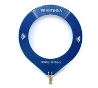 Portatile per antenna MW SW per radio, piccola antenna circolare a banda larga, frequenza 9.9khz-181mhz antenna circolare ad anello a banda larga