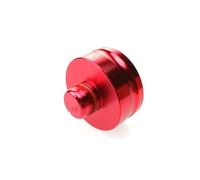 Portatile per Auto con per per Model S Utilizzare 1 Piano WA o 4 per Un Sollevamento L'adattatore Cuscinetto Punto Sollevamento Protegge Le minigonne Laterali verniciate CRIC A PANTOGRAFO(Red)