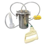 Portatile per Capra Domestica Mungitrice for mucche e pecore for latte di pecora Pompa for manuale for uso domestico(1.05kg,Sheepskin)