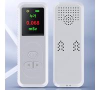 Portatile per contatore Geiger, rilevatore di radiazioni nucleari, Smart per contatore Geiger, con allarme sonoro e luminoso, per decorazione domestica, esposizione alle radiazioni nella produzione