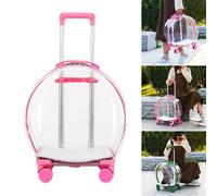 Portatile Pet Carrier Zaino Trolley Caso di Viaggi Puppy Fat Cat Scatola