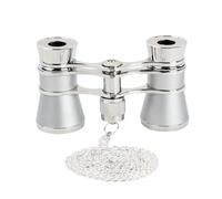 Portatile Piccolo Binocolo Opera Teatro Occhiali Metallo Opera Occhiali Con Catena Donne Ragazze Enduring