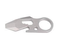 Portatile Piccolo Strumento di Metallo Combinazione Prybar Crowbars Chiave e Apribottiglie Strumento di sopravvivenza all'aperto Piccolo Crowbars