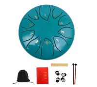 Portatile Piccolo Tamburo Portatile Handpan Tamburo Percussioni Strumento 11 Tono Piccolo Acciaio Lingua Tamburo Giocattolo Musicale Yoga