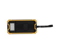 Portatile Power Bank Case DIY Kit - 20.000 MAh Ricarica Rapida Doppia USB per Telefoni Solare e Risparmio Energetico (YELLOW)