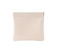 Portatile Quadrato Piccolo Sacchetto Cosmetico Per Le Donne PU 1eather Trucco Sacchetti di Modo Accessorio di Stoccaggio Caso, Beige, Lipstick bag