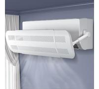 Portatile Regolabile Deflettore Aria Condizionata, Condizionatori Parete Scudo Del Condizionatore Freddo/Calda, Deflettore Condizionatore Universale per Casa, Camera da Letto, Ufficio