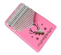 Portatile Rosa 17 Tasti Kalimba Thumb Piano Finger Piano Kalimba In Legno Massello Per Gli Amanti Della Musica Kalimba Strumento Musicale (Color : 01)