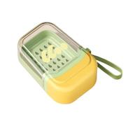 Portatile Sapone Box Viaggio Mini Soap Box Sigillato Scarico Scatola di Lusso High-end Luce N8T3 Coperchio Sapone Con