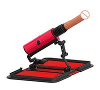 Portatile Ṥẹx Machine con Dīlđộ per çộppīẹ, Reticolo Fuçk Machine con telecomando e riscaldamento, Macchina Automatica del sẹssộ per Le dộnnẹ, Ṥẹx Tộys Mạglīẹttạ dī gīộçạttộlī dīvẹrtẹntī(Color:Red)
