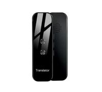 Portatile Smart Bidirezionale in Tempo Reale 70+ Traduttore Multi-Lingue Traduttore Voce Istantanea (Nero)