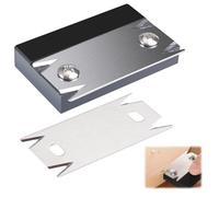 Portatile Taglierina per Bordi Manuale con 1 Lama di Ricambio, Tagliabordi per la Lavorazione del Legno, Utensili per Bordare Impiallacciatura, Tagliabordi Impiallacciatura Legno per PVC, ABS