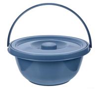 Portatile Uomo PVC con Coperchio Anti-Perdita Portatile Uomo | Coperchio a vite sicuro, anti-perdita garantito, superficie liscia, facile risciacquo, odori isolati