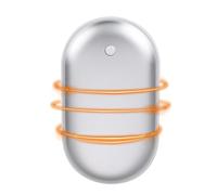 Portatile USB Hand Warmer - Pocket Heating Device, Multifunzione Ricaricabile Heater, USB Power Bank Hand Warmer | Nightlight Feature, Winter Gadget for Working, Traveling, Hiking, Camping