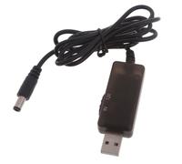 Portatile USB Trasferimento Cavo Converter Linea A DC5521 per Ventola & Lampade