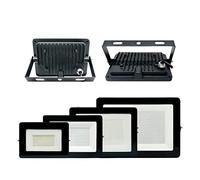 PORTATO Flolletto 30 0W 200W 100W 50W Lampada del proiettore IP66 Riflettore focus a led esterno illuminazione esterno riflettore luce alluvione,Ampia area di copertura(Cold white,100W)