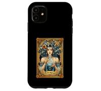 Portatore d'acqua della carta dei tarocchi del segno zodiacale del Toro Custodia per iPhone 11