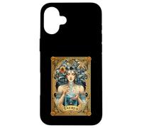 Portatore d'acqua della carta dei tarocchi del segno zodiacale del Toro Custodia per iPhone 16 Plus