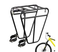 Portatore Di Bici In Alluminio Resistente Alle Mountain Bike | Supporto Per Biciclette Posteriore Leggero, Cestino Per Carrello Per Mountain Bike | Accessorio Per Biciclette Escursionistico, Supporto