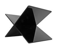 Portatore portatile Black Plastic -Book Stand for Seniors Students Musicians, Open display per una lettura facile