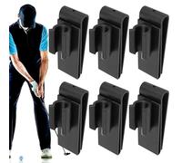 Portatori per putter - Clip per maniglia portatile, supporto per albero universale | Pratiche multifunzionali Companion sul campo, gadget sportivo resiliente all'esterno, dispositivi di miglioramento