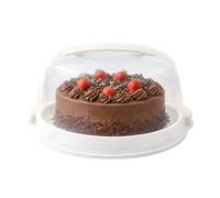 Portatorta con coperchio Portatorte in Plastica Porta dolci 30 cm - Vari Colori