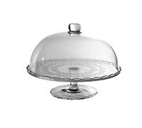 Portatorta H17*32 CM ALZATA ALZATINA PORTA Dolci TORTA VETRO TRASPARENTE