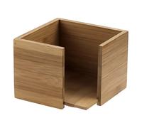 Portatovaglioli 25x25 Bamboo Mini da Bar 13,5x15,5x10 cm Leone - Hotel B&B