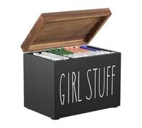 Portatovaglioli - 7,99x6,02x5,12 Pollici Vanity Box Per Appartamento, Organizzatore Di Prodotti Femminili, Porta Tovaglioli Igienici | Scatola Per Assorbenti Per Bagno, Doccia, Casa, Soggiorno, Appart