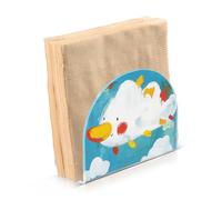 Portatovaglioli a forma di nuvola come un simpatico animale acrilico fiorito per esterni, sala da pranzo dispenser di tovaglioli quadrato autoportante decorazione per la casa per esterni, sala da