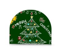 Portatovaglioli da cocktail in acrilico verde per feste di Natale, per esterni, sala da pranzo, autoportante, moderno, decorazione per la casa per feste, matrimoni, eventi