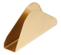 Portatovaglioli da Tavola Oro in Acciaio Inox, Design Verticale | Forma a Onda, Base Stabile e Look Moderno, per Tovaglioli e Servizi in Buffet o Area Esterna