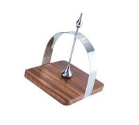 Portatovaglioli da tavolo moderno con supporto curvo, F | Supporto curvo con accesso per la ricarica per uso domestico, cucina, ospitalità, presentazione, tavolo moderno