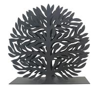 Portatovaglioli da Tavolo, Porta Salviette Cucina, in Metallo Decoro Albero Foglia, Casa Bar Pizzeria (ALBERO 2)