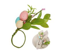 Portatovaglioli,Decorazioni per Uova di Pasqua | Accessorio per Tovaglioli | per Matrimoni Feste Cenone Compleanni Riunioni Familiari Natale