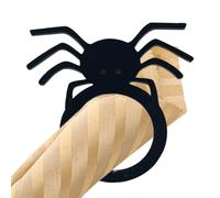 Portatovaglioli di Halloween, porta tovaglioli a forma di, in acrilico, con fibbia spettrale, decorazione per feste, casa, ristorante, cucina