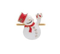 Portatovaglioli di Natale Porta Tovagliolo di Casa Decorazione Della Tavola In Metallo Fibbia Per Natale Cena Matrimonio Ringraziamento Stoviglie Fiocco