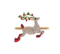 Portatovaglioli di Natale Porta Tovagliolo di Casa Decorazione Della Tavola In Metallo Fibbia Per Natale Cena Matrimonio Ringraziamento Stoviglie Fiocco