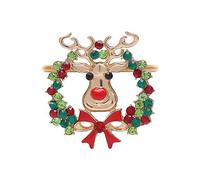 Portatovaglioli di Natale Porta Tovagliolo di Casa Decorazione Della Tavola In Metallo Fibbia Per Natale Cena Matrimonio Ringraziamento Stoviglie Fiocco