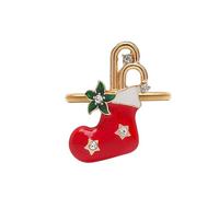Portatovaglioli di Natale Porta Tovagliolo di Casa Decorazione Della Tavola In Metallo Fibbia Per Natale Cena Matrimonio Ringraziamento Stoviglie Fiocco