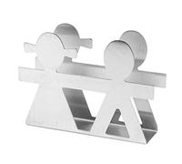 Portatovaglioli Dispenser Portatovaglioli Portasciugamani Argento Metallo per Cocktail In Acciaio Inox Moderno Porta Tovaglioli Rack Decorazione Tavolo Amante Stile per IC Card Paglia Holder cucina